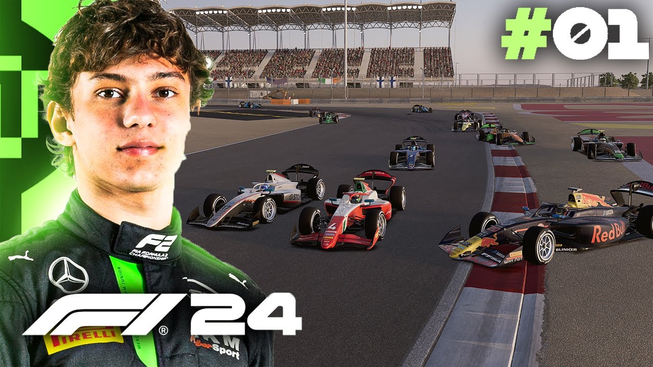 KIMI ANTONELLI'S JOURNEY TO F1 BEGINS HERE! F2 24 Career Part 1