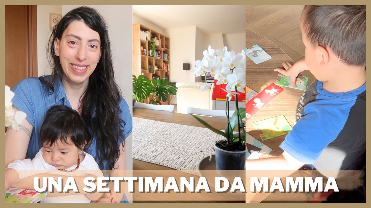 Una settimana nella mia vita da mamma 🧸❤️ vita reale, routine e momenti speciali
