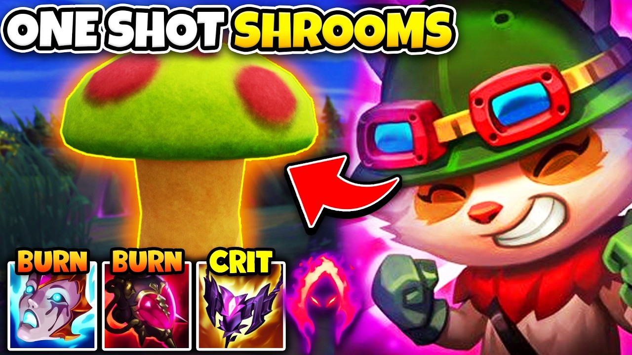 I CREATED THE MOTHER OF ALL TEEMO SHROOMS! (HIT A SHROOM = INSTANT DEATH)