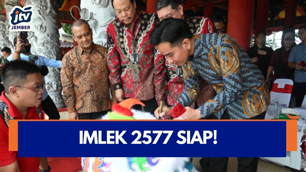 [LIVE] Jelang Imlek 2577, Wapres Gibran Tinjau Sam Poo Kong!