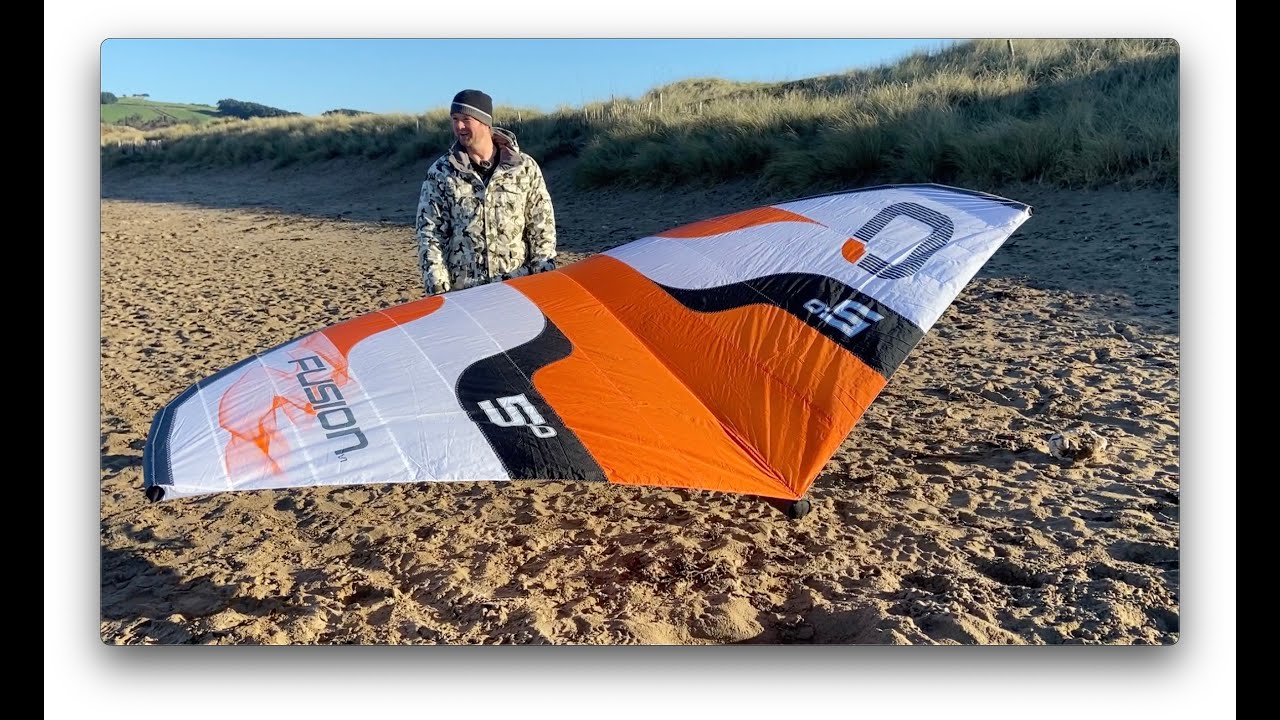 Ozone Fusion Unboxing, First thoughts and First Ride by The Foiling Magazine Technical Editor