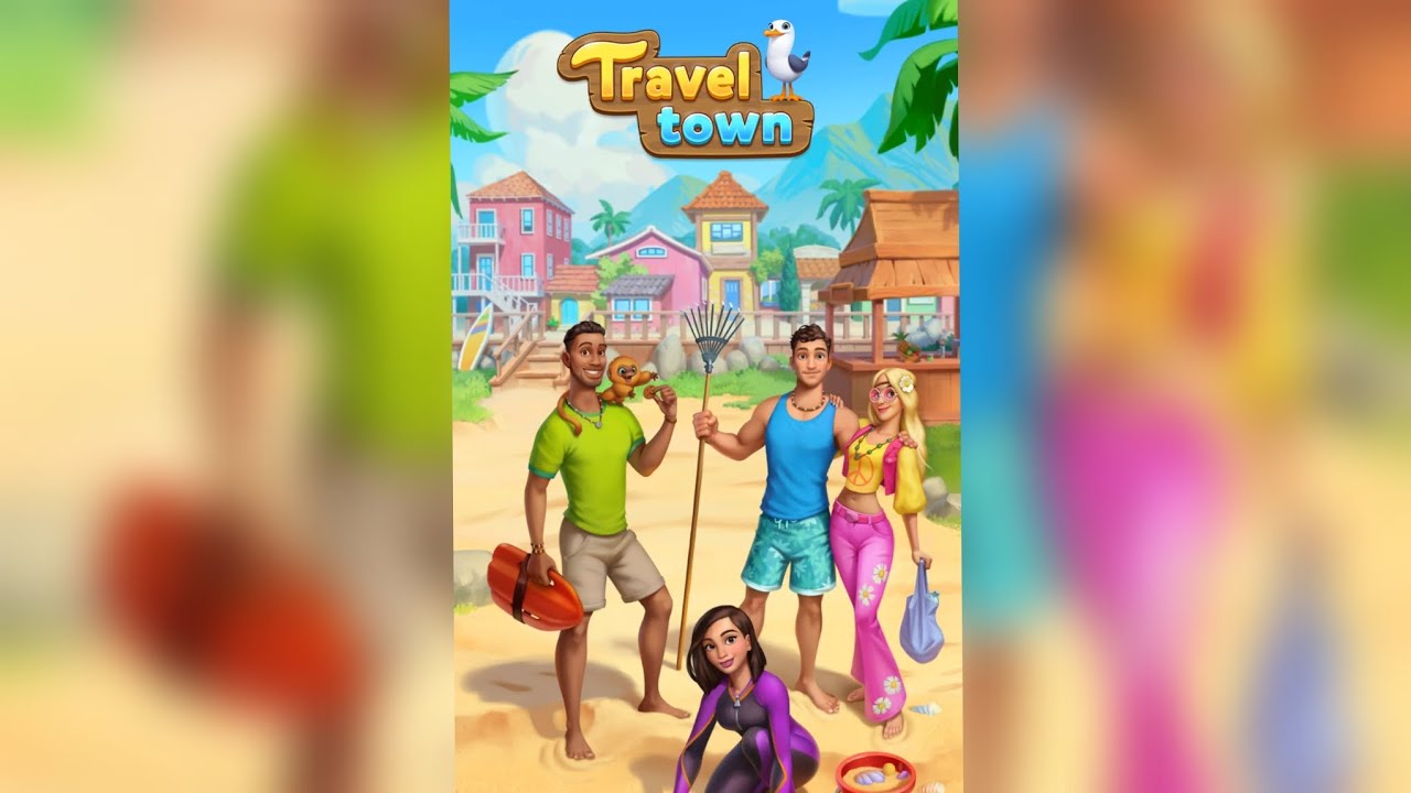 Playing Travel Town Level 55
