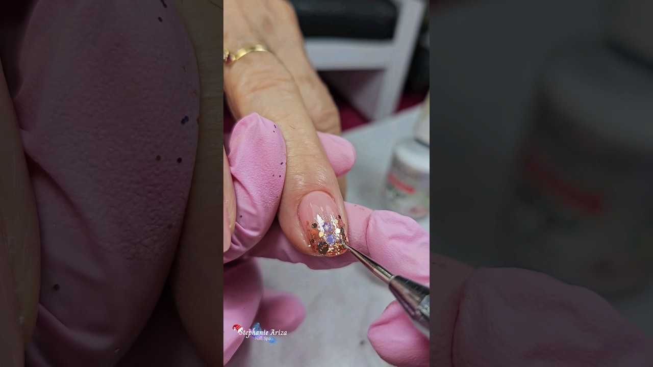 encapsulado con base rubber #naildesigntutorial #nailsdesing #nailart #naildesing #naildesign #nail