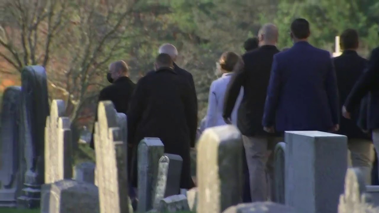 Joe Biden visit son Beau's grave on Election Day 2020