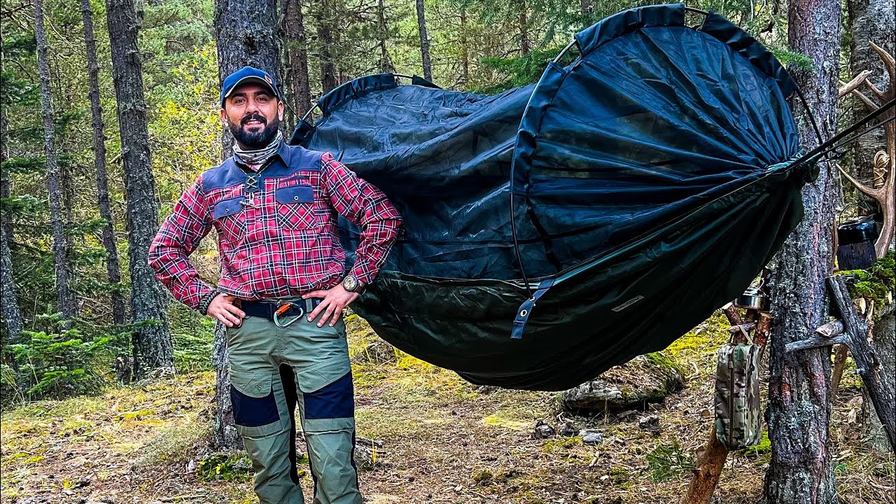 ORMANDA HAMAK KAMPI / DD HAMAK / DD HAMMOCK / BUSHCRAFT CAMP/ SURVİVAL