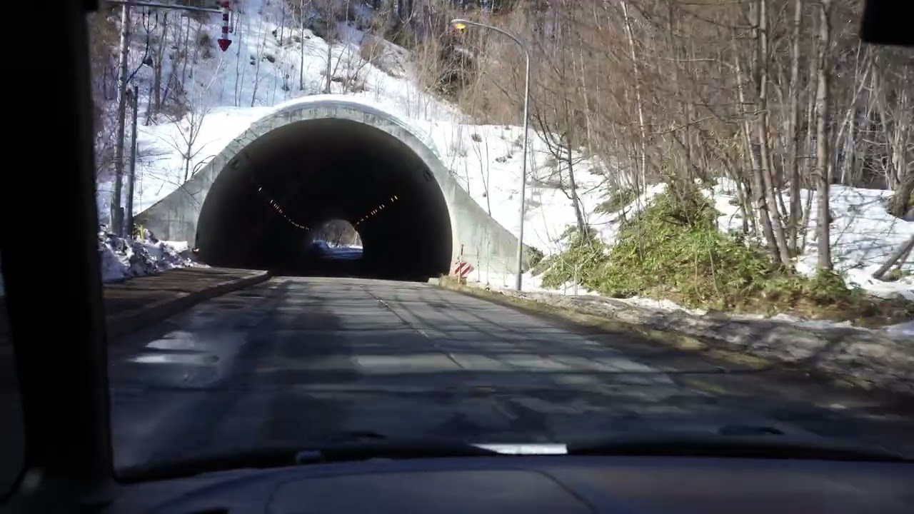 【車載動画】２０２６年３月　北海道恵庭市アポロステーション恵庭バイパスSS〜札幌市南区常盤　道道１１７号線