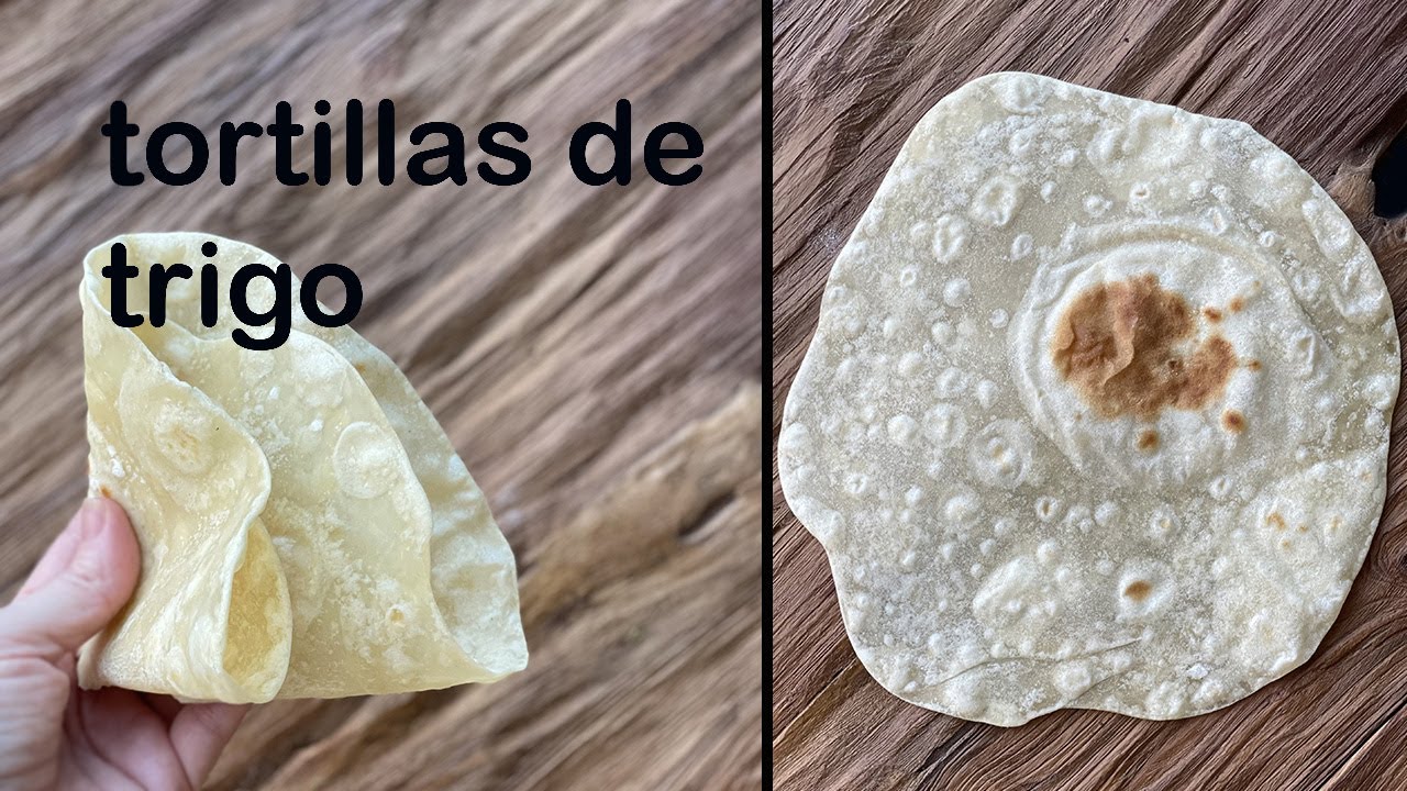 La mejor TORTILLA DE TRIGO para WRAPS
