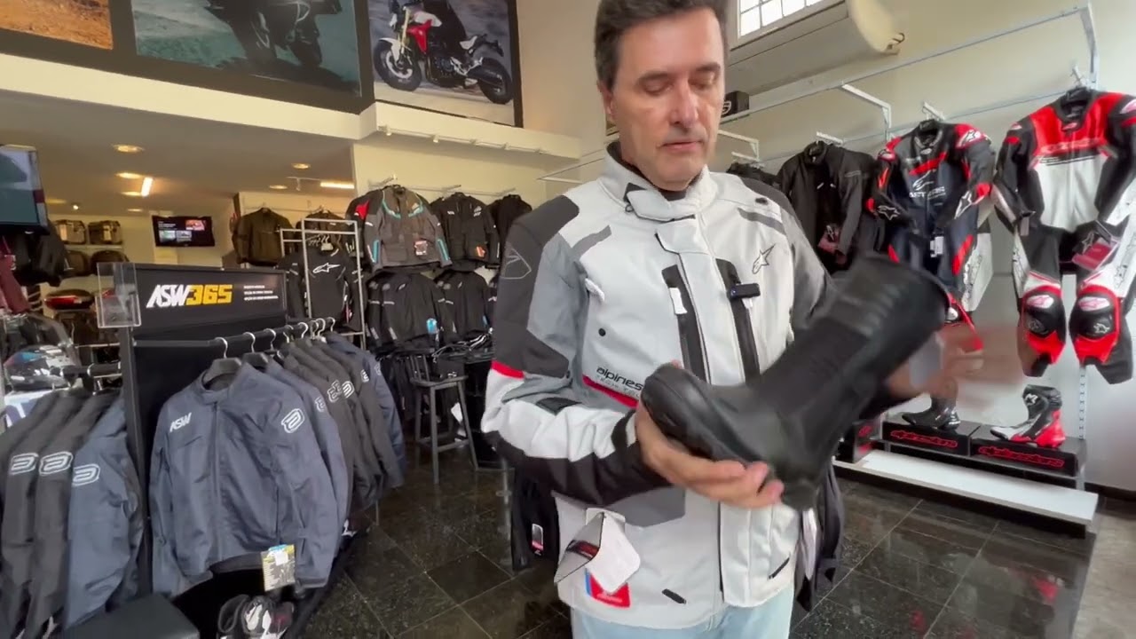 Botas pra pilotar Bigtrail.