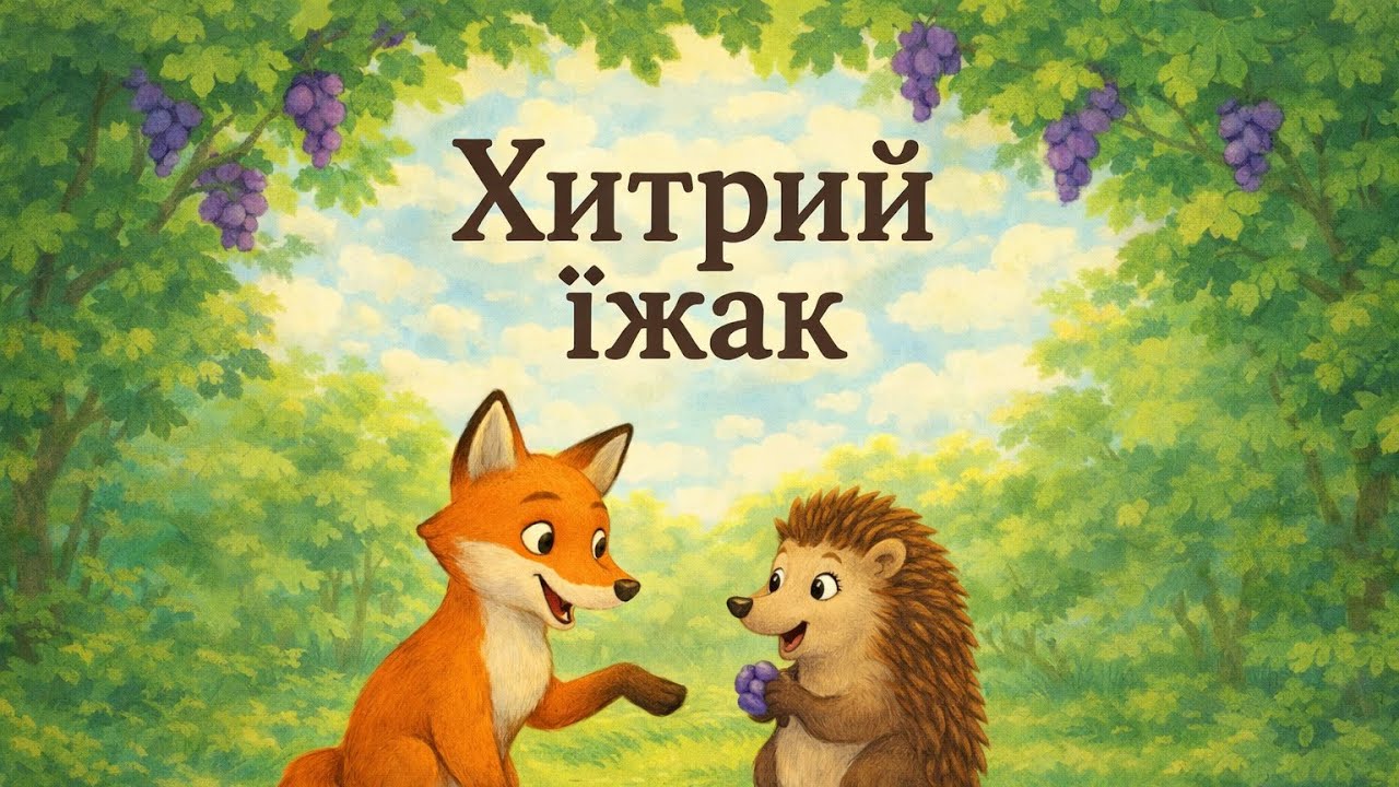 Хитрий їжак | Казки українською | Аудіоказка для дітей | Kazkify