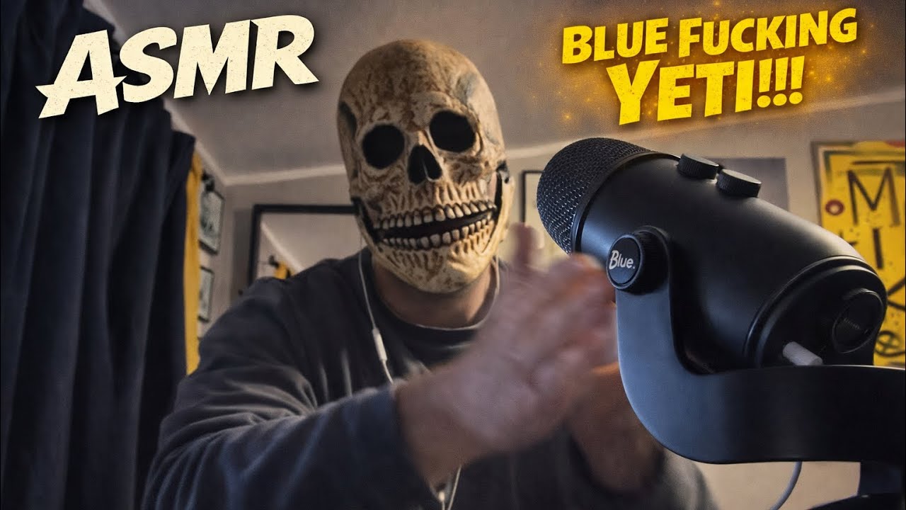 💀ASMR, Blue yeti trigger assortment (No talking)