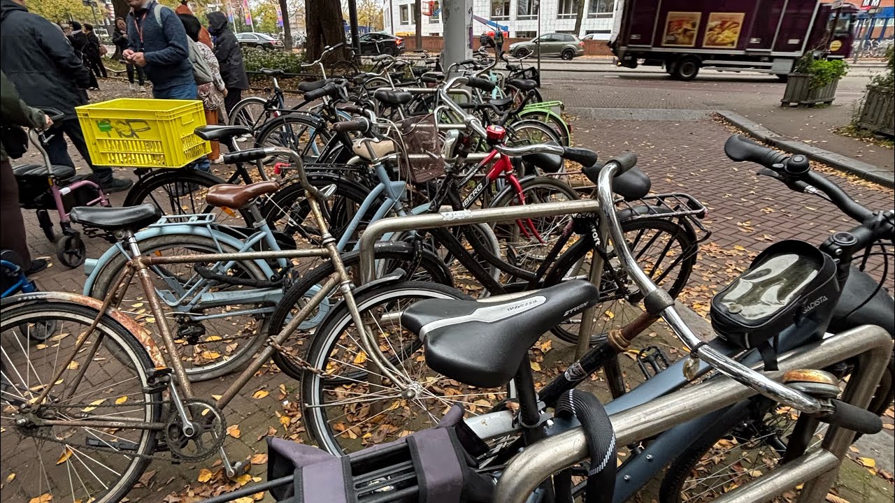 PASYAL TAYO | Bike City | AMSTERDAM CITY in NETHERLANDS EUROPE🦋