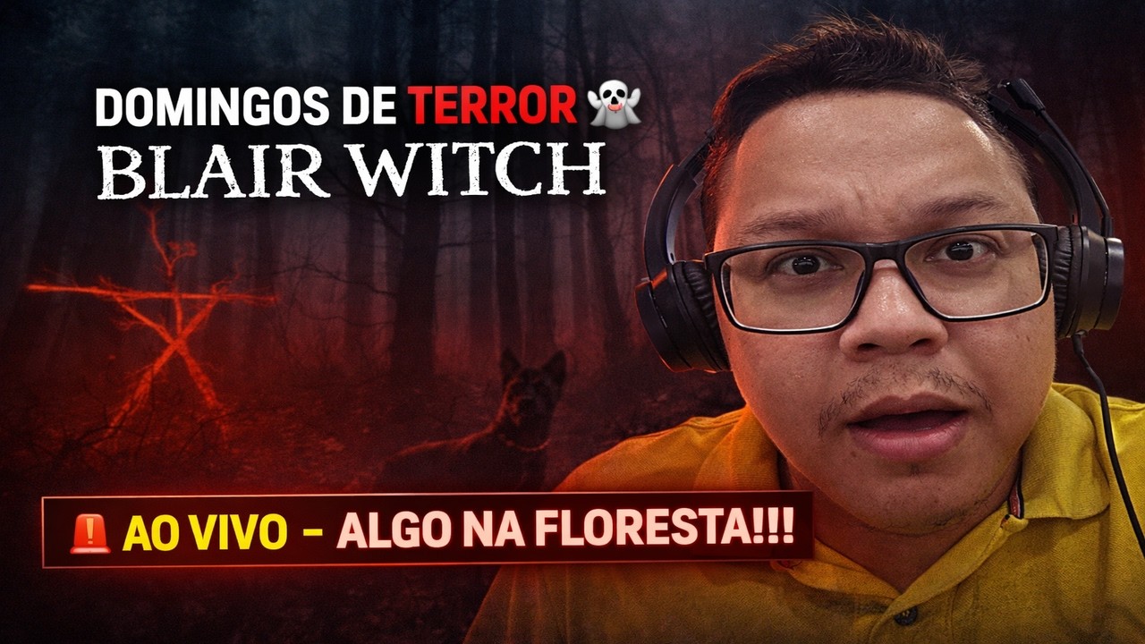 DOMINGOS DE TERROR 👻 | BLAIR WITCH – Perdido na Floresta… ALGO ESTÁ NOS OBSERVANDO! 🌲😱