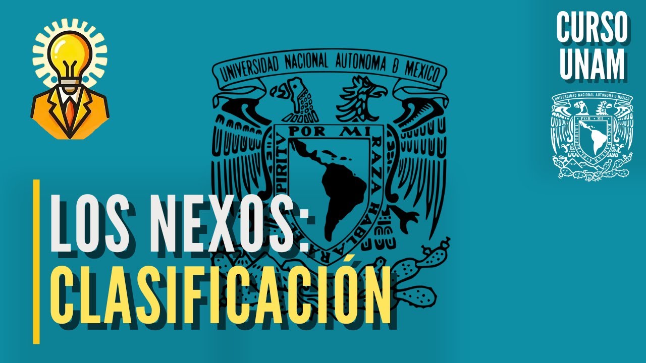 📚 Los NEXOS | Copulativos, disyuntivos y adversativos | Curso UNAM español