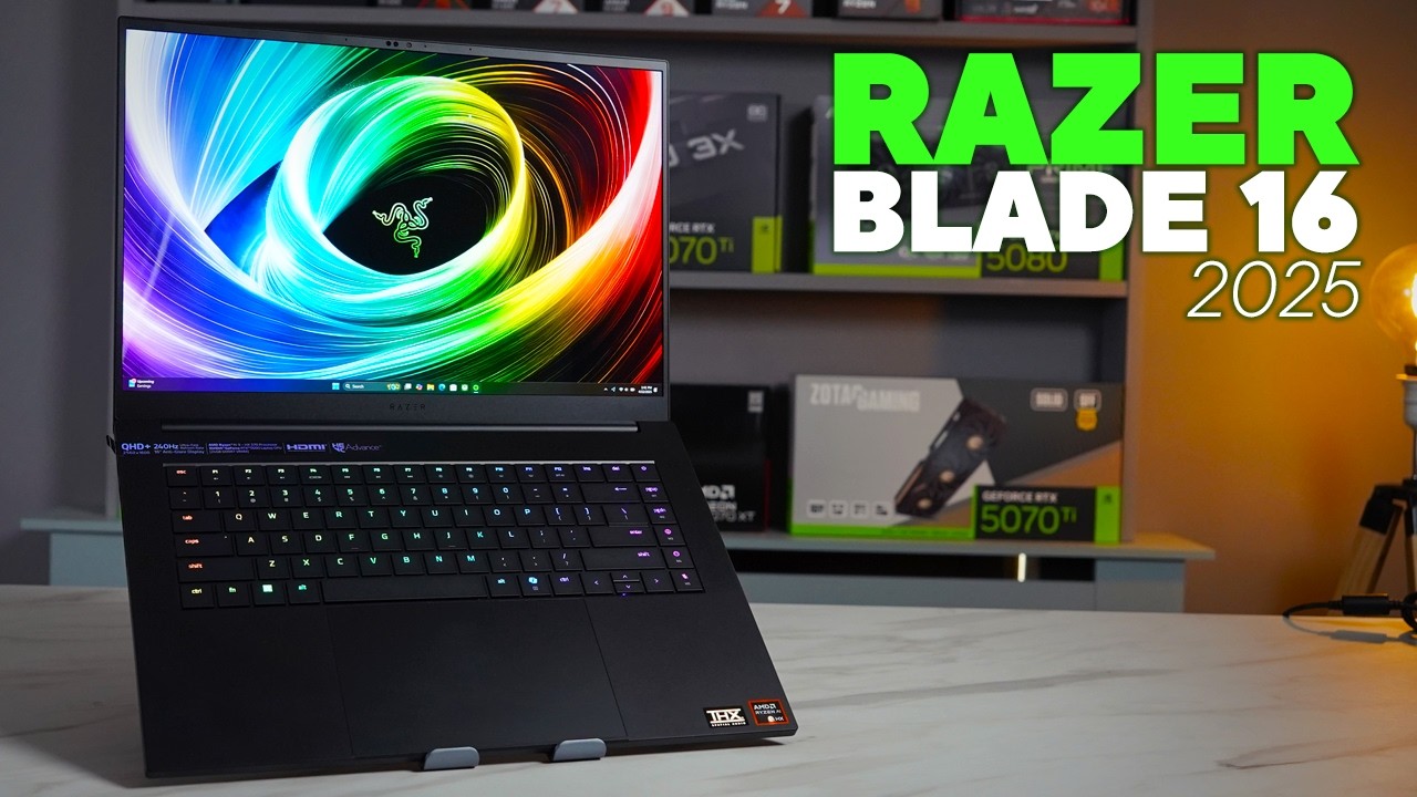 Razer Blade 16 Review - Does Slimmer = Better? RTX 5090 & Ryzen AI 9 HX 370