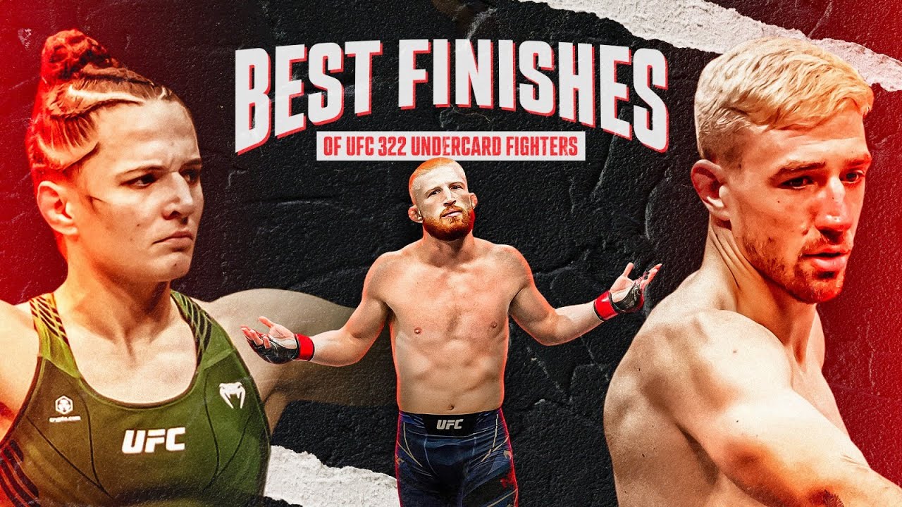 BEST FINISHES IN UFC From UFC 322 Undercard Fighters!