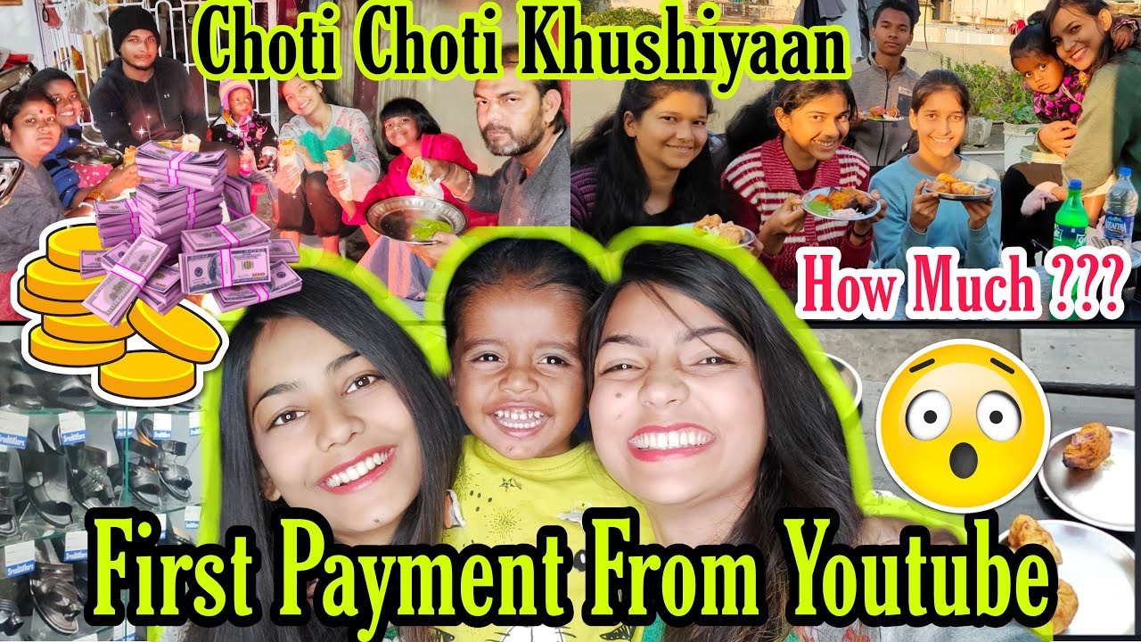 OUR FIRST YOUTUBE PAYMENT  | कितना पैसा 💰 💸😳 | A POINTLESS VLOG | THANKYOU  ALL | @Priyaashi