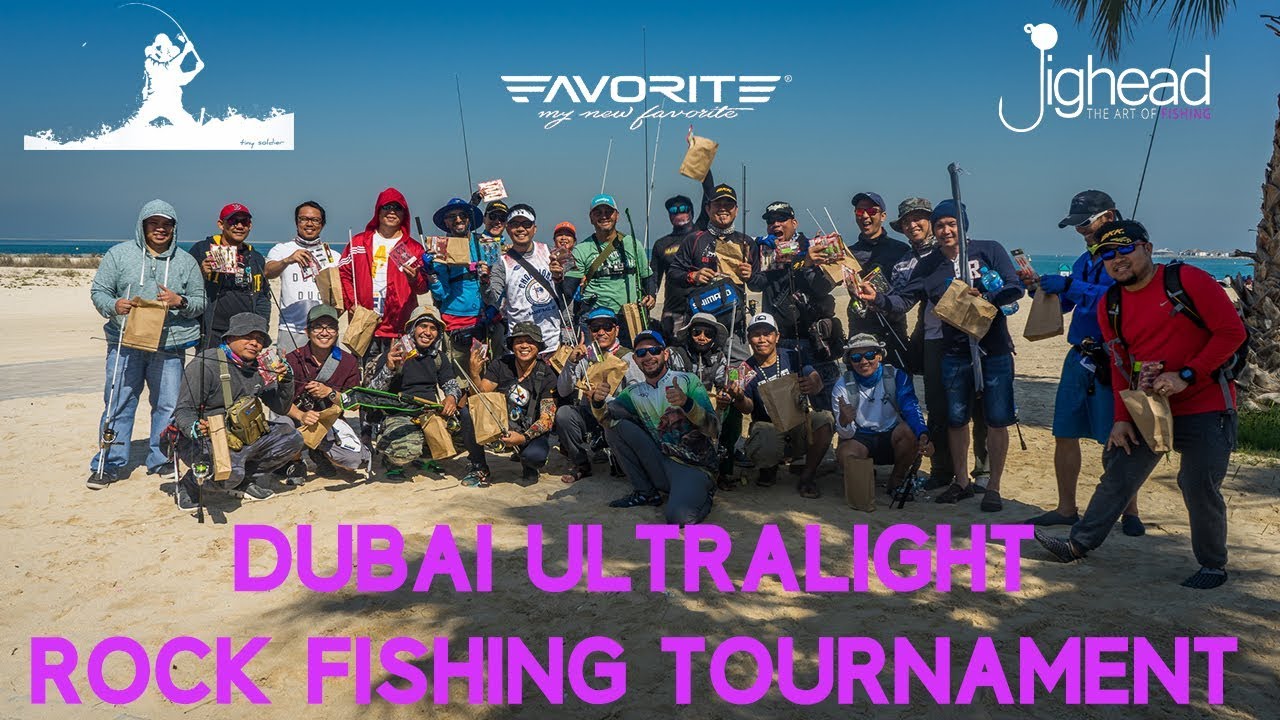 1st Dubai Ultralight Rock Fishing Tournament