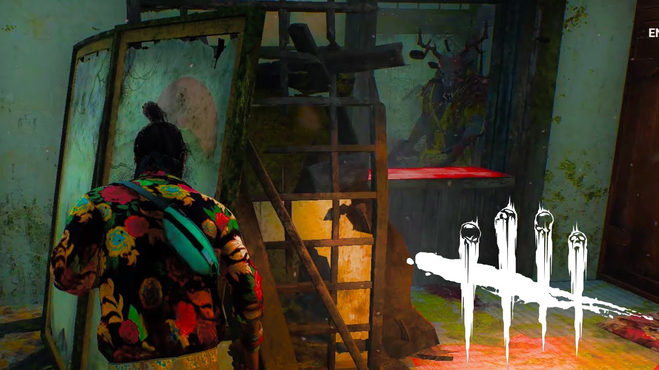 Ninja Jake vs Were-Elk Huntress in Dead By Daylight