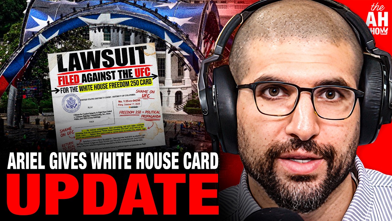 UFC White House Card In Danger of Being Cancelled? Ariel Helwani Reacts to New Lawsuit