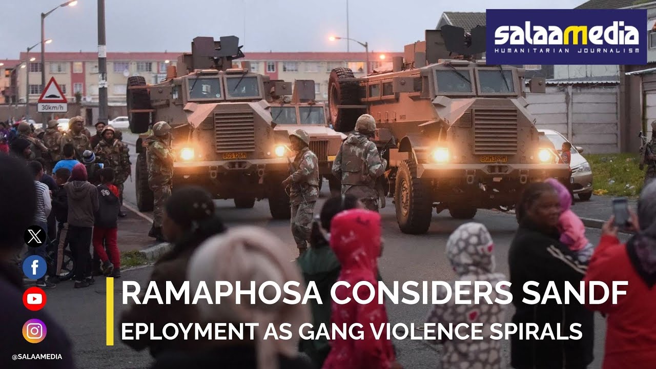 Army on the Streets? Ramaphosa considers SANDF Deployment as Gang Violence Spirals