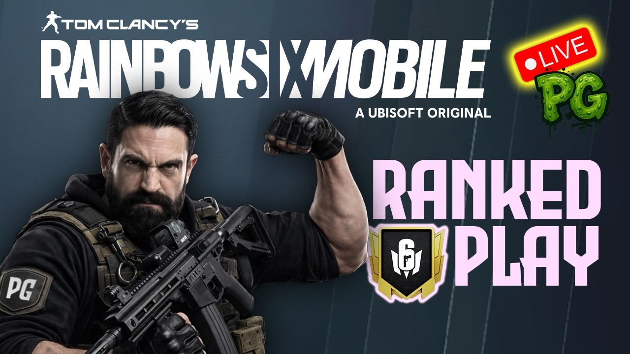 LIVE 🔴 Rainbow Six Mobile – Ranked Only Mayhem! Playing For Platinum!