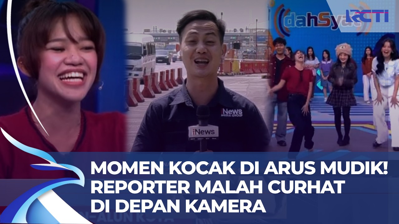 Ngakak! Reporter Arus Mudik Ketemu Sahabat Lama Ummi Quary, Malah Curcol di Depan Kamera