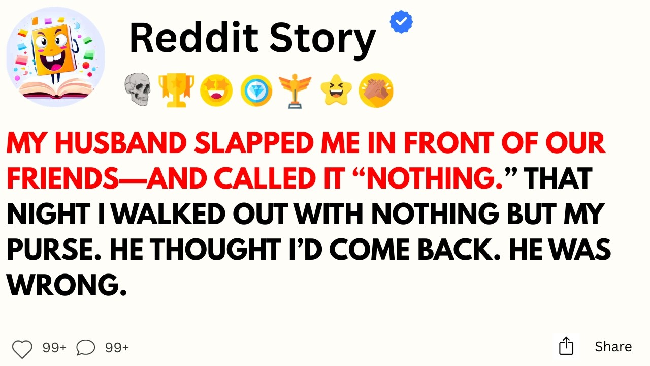My husband hit me and called it a mistake  I left and told everyone the truth