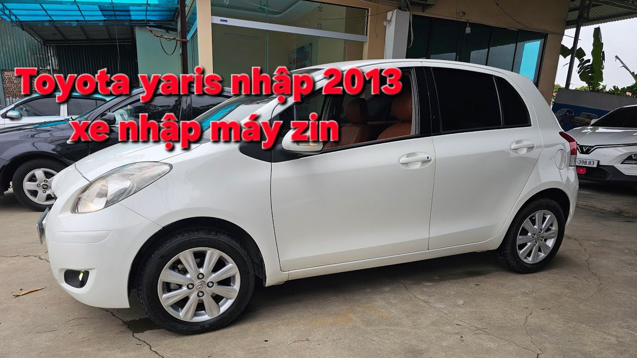 🛎hàng quốc dân Toyota yaris nhập số AT máy zin xe ko lỗi ae quan tâm mẫu xe lành bền lh ☎️0913660299
