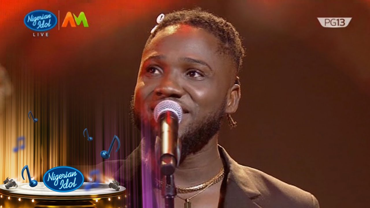 Top 7 Reveal: Emmanuel – ‘Kiss From A Rose’ – Nigerian Idol | S6 | E10 | Africa Magic