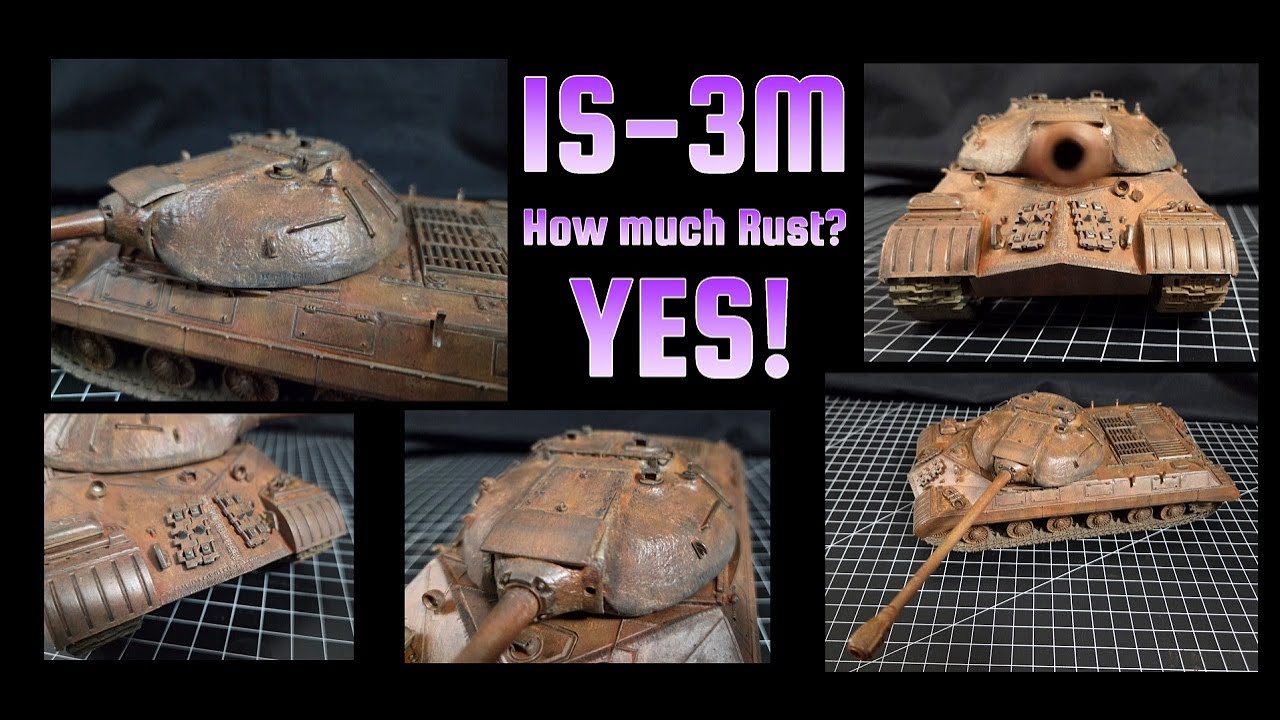 IS-3M Bau & Bemalung/Build & Coloring - 1/35 - Trumpeter
