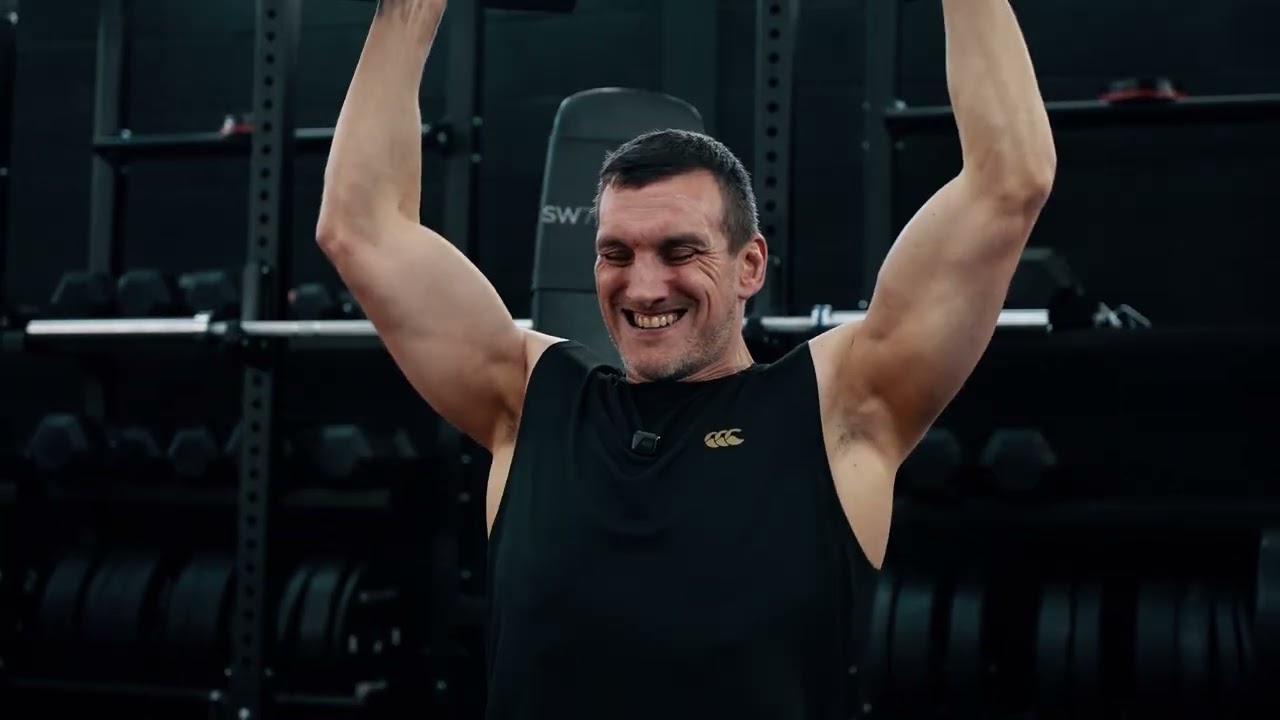 Тренировка для верхней части тела для занятых пап | Тренировки BFL с Сэмом Уорбертоном
