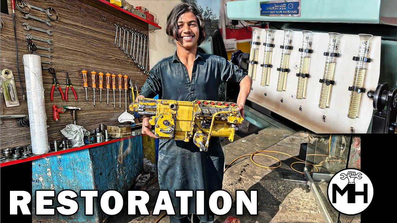 This Young Mechanic is Expert in Diagnosing Diesel Pump with Passion & Precision
