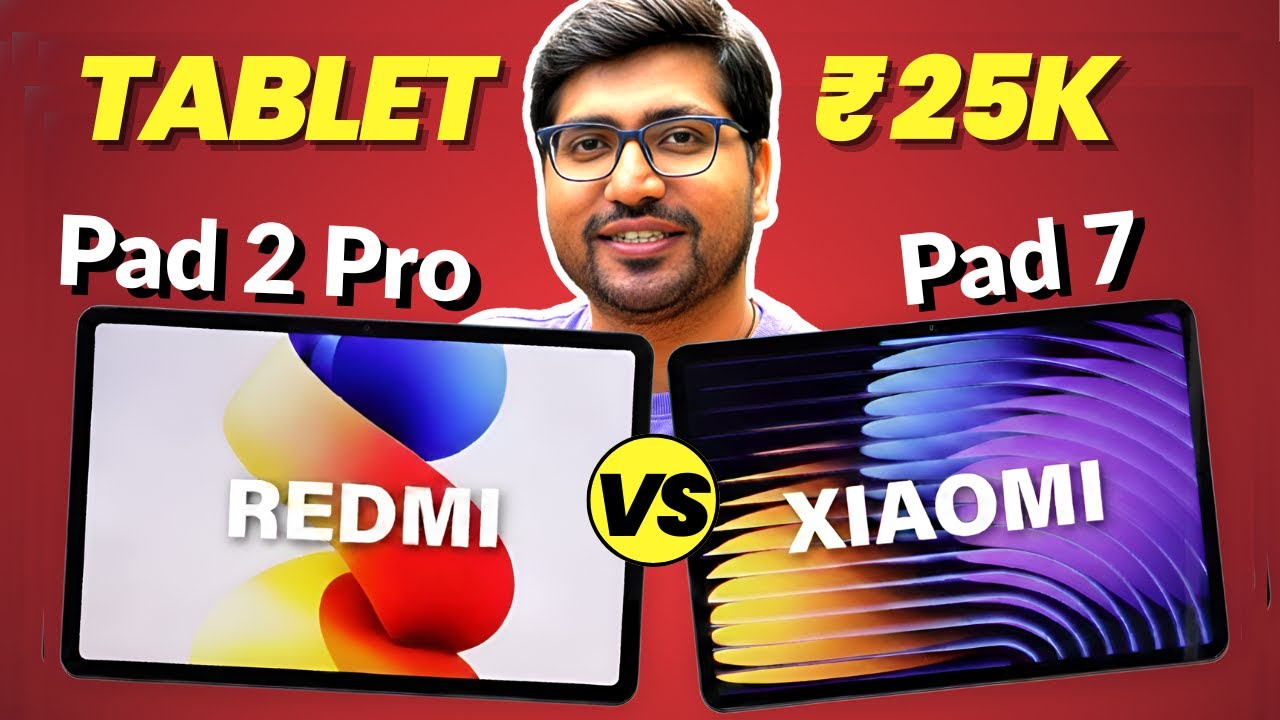 Redmi Pad 2 Pro vs Xiaomi Pad 7🔥Which Tablet is Best in 2026 Under ₹25000? ⚡