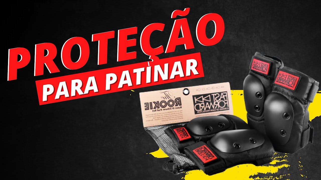 [TOP] KIT DE PROTEÇÃO confortável para patinar