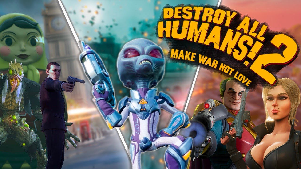Про что там был Destroy all humans 2!