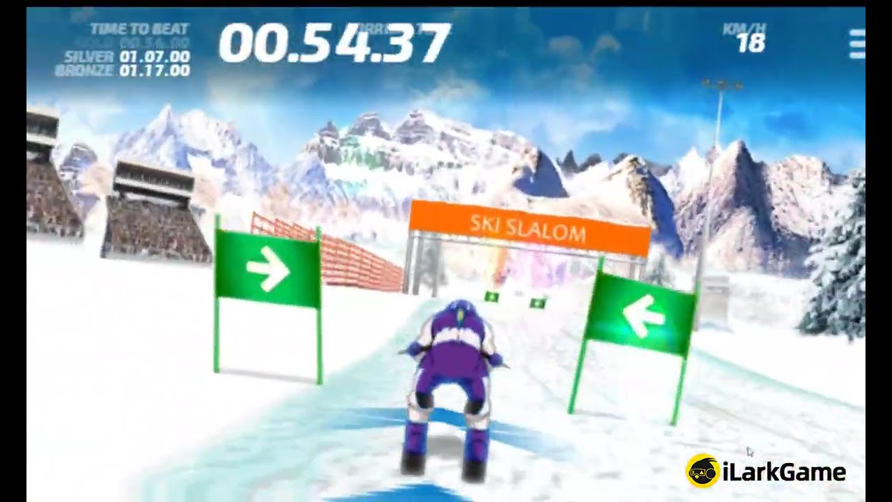 ski slalom 3d | iLarkGame - The Best H5 Online Games