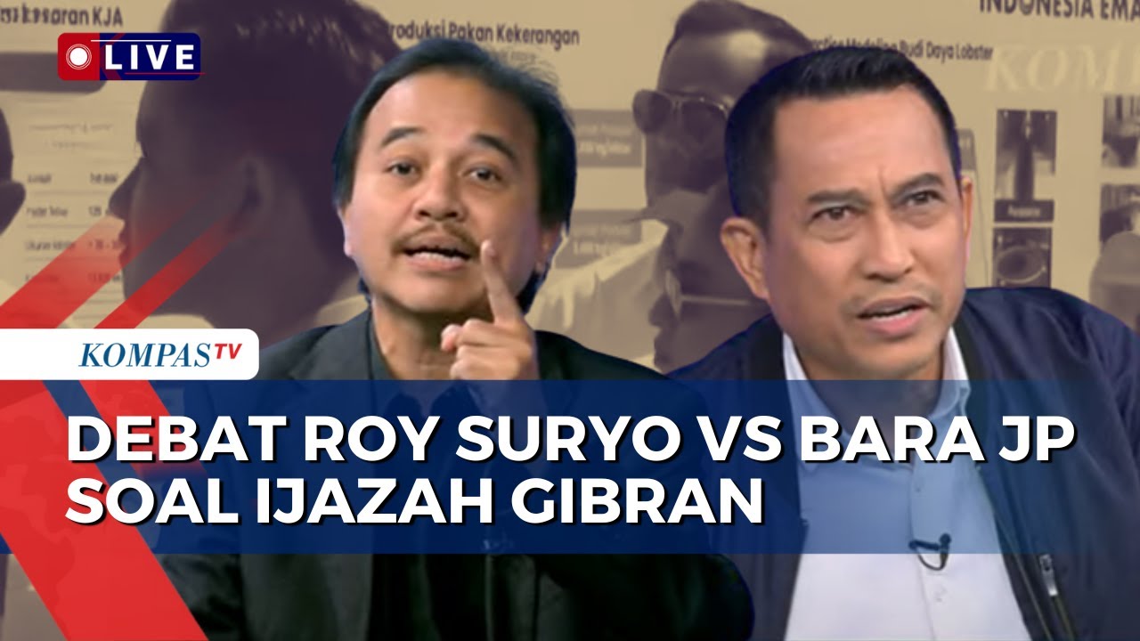 [FULL] Debat Roy Suryo dan Wakil Ketua Bara JP soal Ijazah Wapres Gibran | KOMPAS PETANG