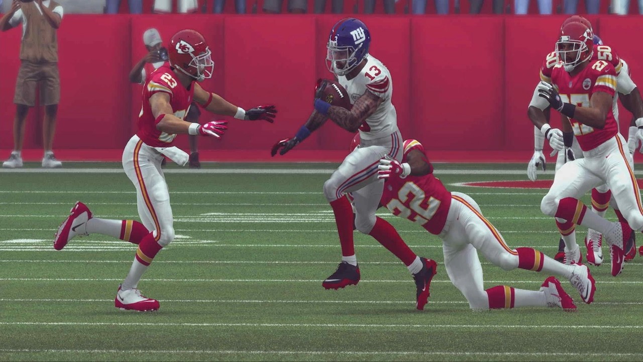 Madden 16: New York Giants Vs Kansas City Chiefs Game 2 (MLB Style Playoff Sim)