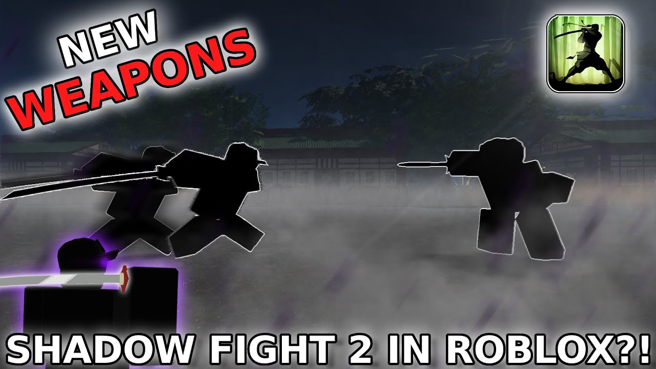 I added INSANE Weapons to my ROBLOX SHADOW FIGHT 2 Game...