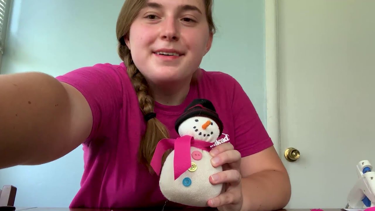 SNOWMAN CRAFT TUTORIAL