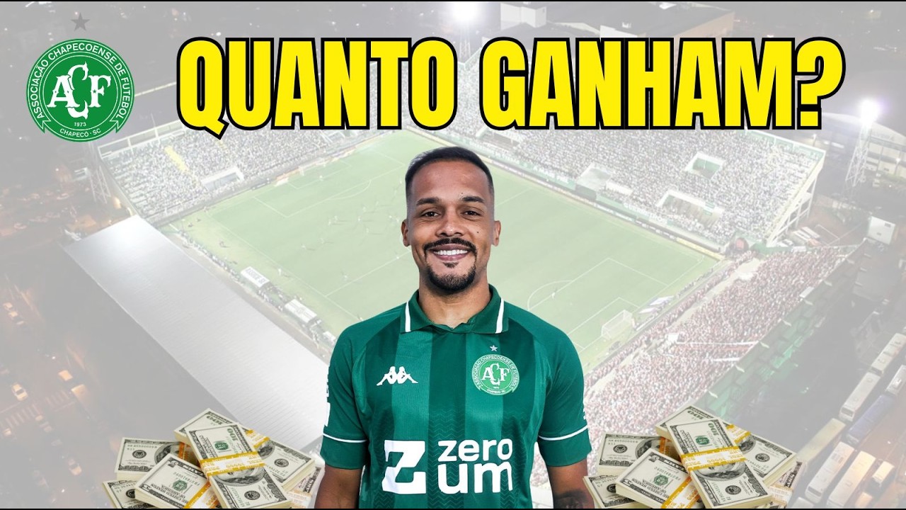 SALÁRIOS DO CHAPECOENSE 2026  | REVELADO  | Quanto Cada Jogador Ganha por Mês?