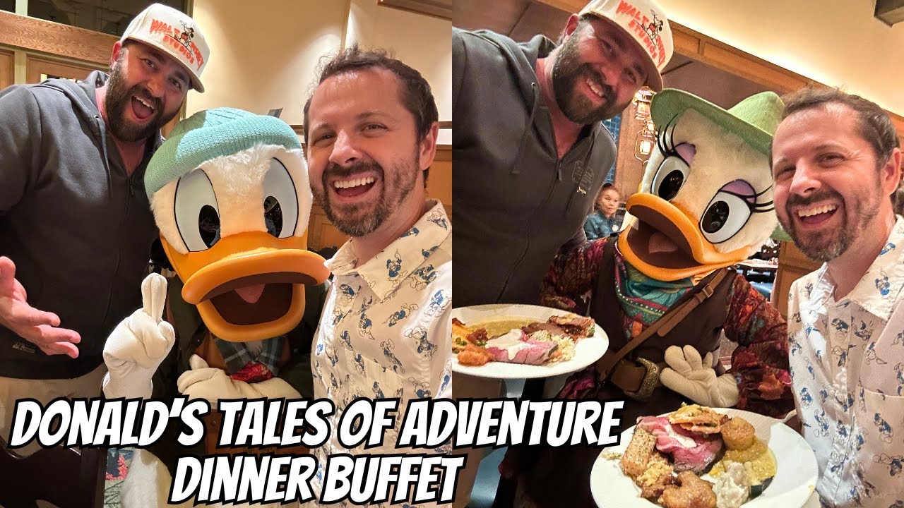 Donald's Tales of Adventure Dinner Buffet at Storytellers Cafe at Disney's Grand Californian
