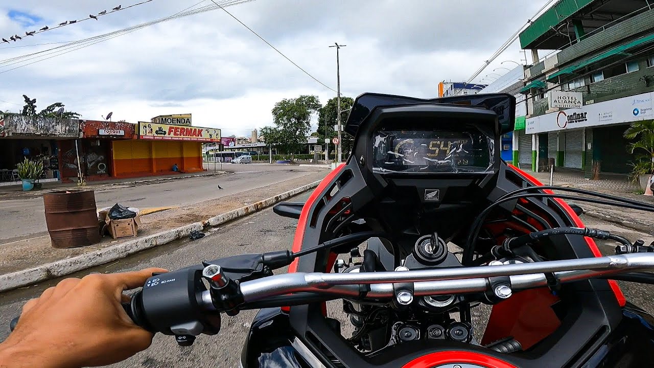 SAHARA 300 RALLY SEM PLACA E SEM RETROVISOR DE PIÃO NA QUEBRADA 