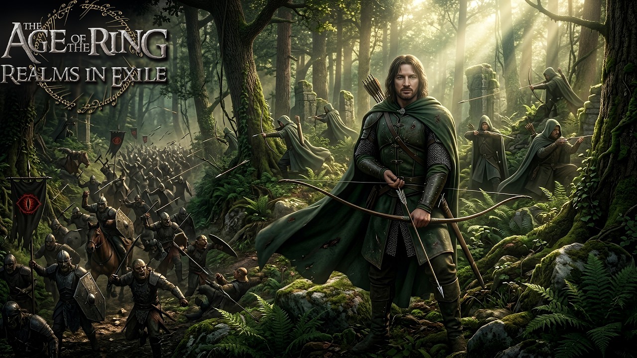 Демонстрация владений Итилиена! | Age of the Ring – Realms in Exile (0.8.6) | Bfme Games | Власте...