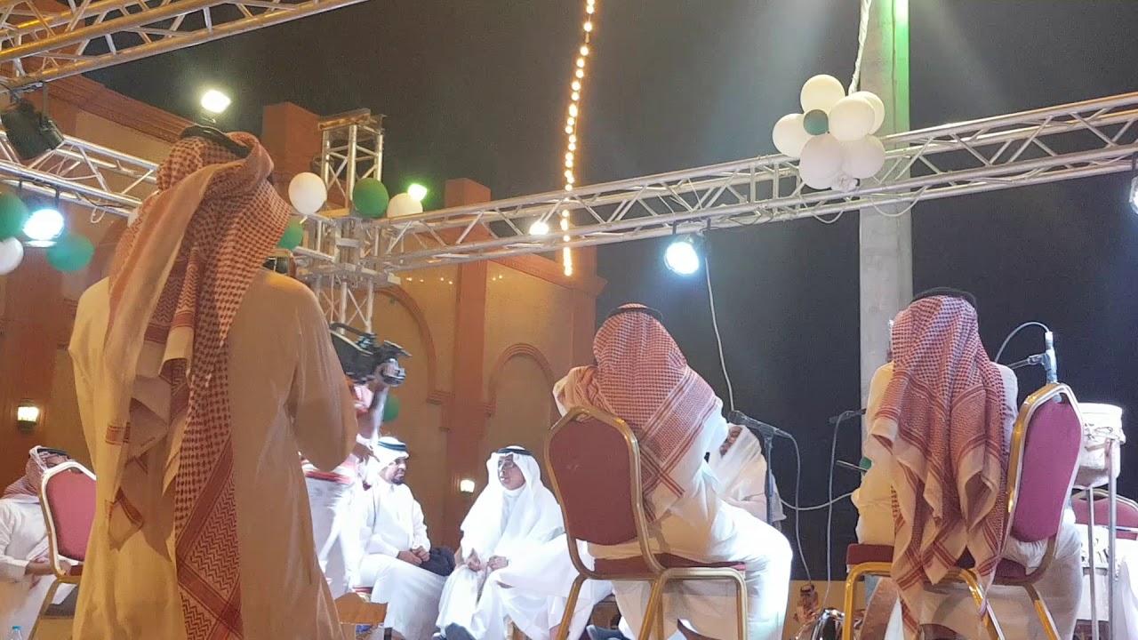 عايض الغامدي و بندر الأحمري في مدح زهران من حفل جدة ١٤٣٩/٣/٢٠