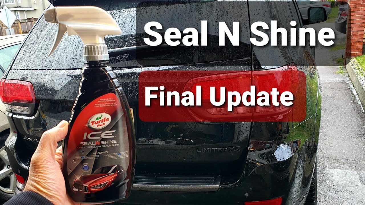 Turtle Wax Ice Seal N Shine 4 Month Review - I Was Wrong About This Product