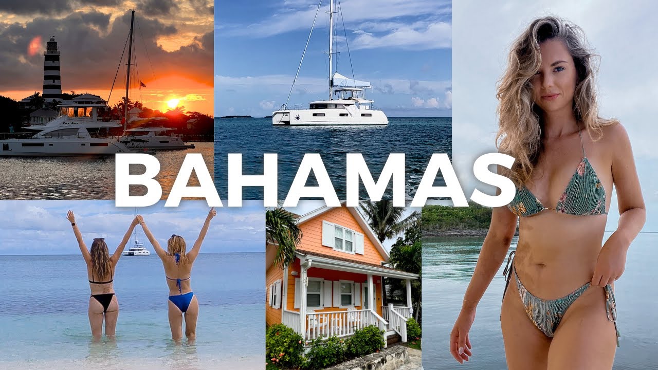 Bahamas Vlog! - Sailing The Bahamas, Swimming with sharks & stingrays, Pig beach & Diving