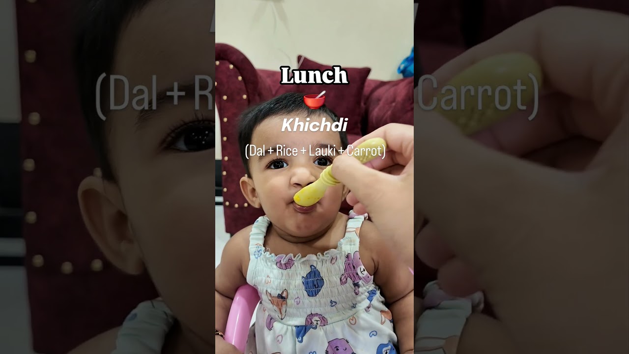 This is what my 9 month old eats in a day😋🍽 #homemadebabyfood #healthybabyrecipe #babyfoodideas