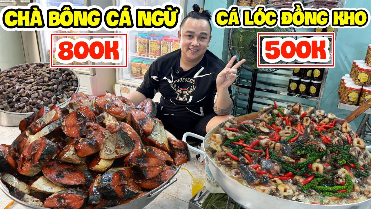 Em Gái 7 Bóng Chơi Lớn Chi Chục Triệu Làm Chà Bông Cá Ngừ, Cá Lóc Đồng Kho Bán Tết