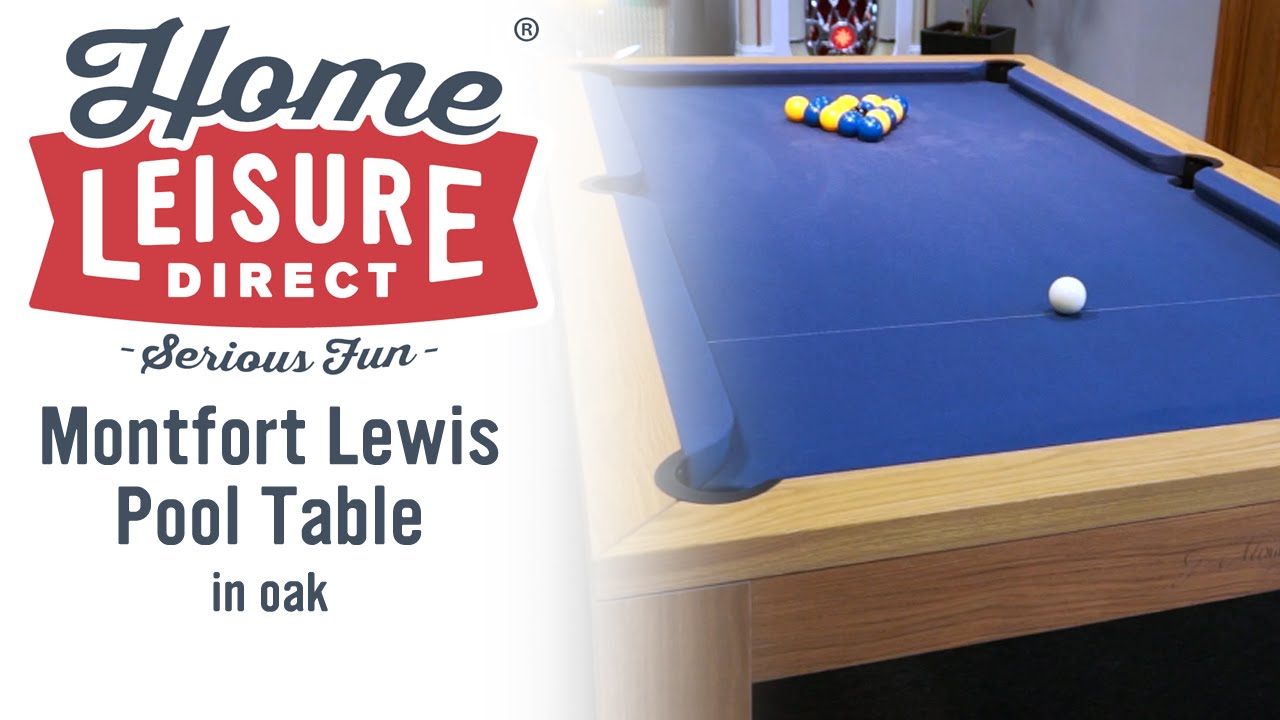 Montfort Lewis Pool Table (in oak)